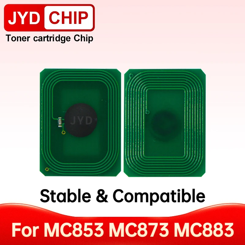 MC853 MC873 Тонерный чип MC853dn для OKI MC 853 873 MC883 Картридж сброса заправки 45862840 45862852 45862839 45862818 45862848 на.