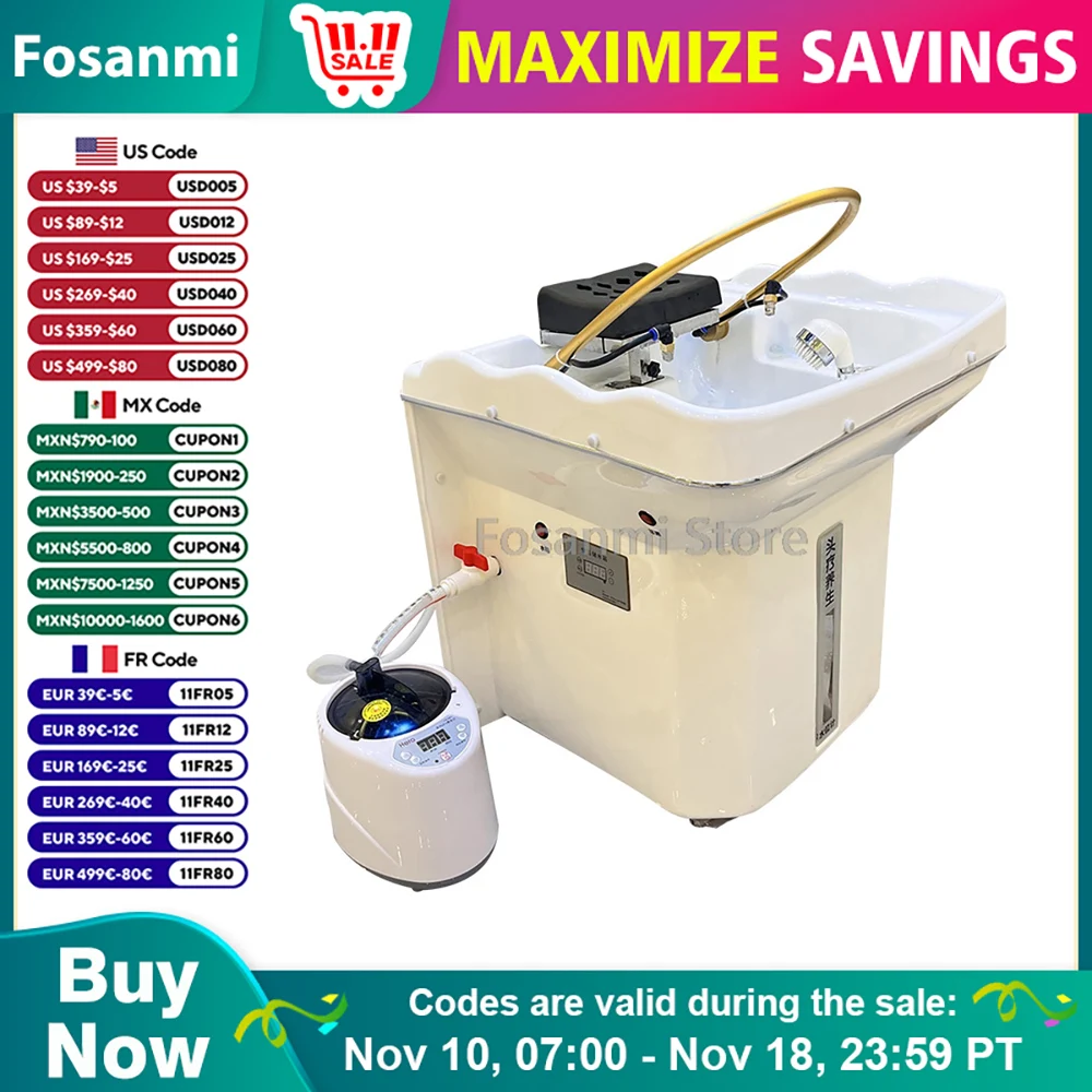 Съемная головка спа-шампунь кресло для парикмахерской комфортная маленькая