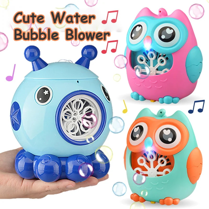 Электрическая пузырчатая машина светящаяся музыкальная светильник зырчатая