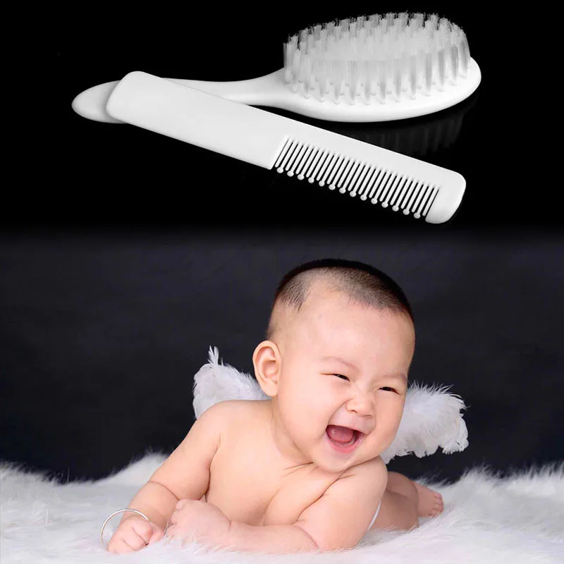 

Детская щетка из АБС-пластика, щетка для волос для новорожденных, Детская расческа, массажер для головы для мальчиков и девочек