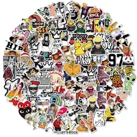 103050 pcs hip hop themed style anime characters mashup cartoon graffiti waterproof stickers decorated car helmet motorcycle