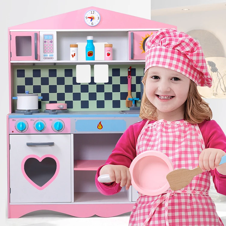 

Wooden kitchen Toys Set Pretend Simulation Educational Children'S Gift Wholesale Products