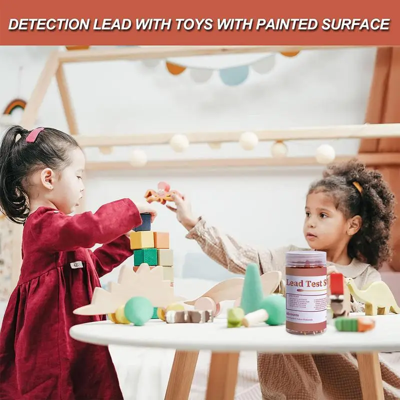 Набор для быстрой и точной проверки свинца 30/60 шт. тампоны результатов в течение 30