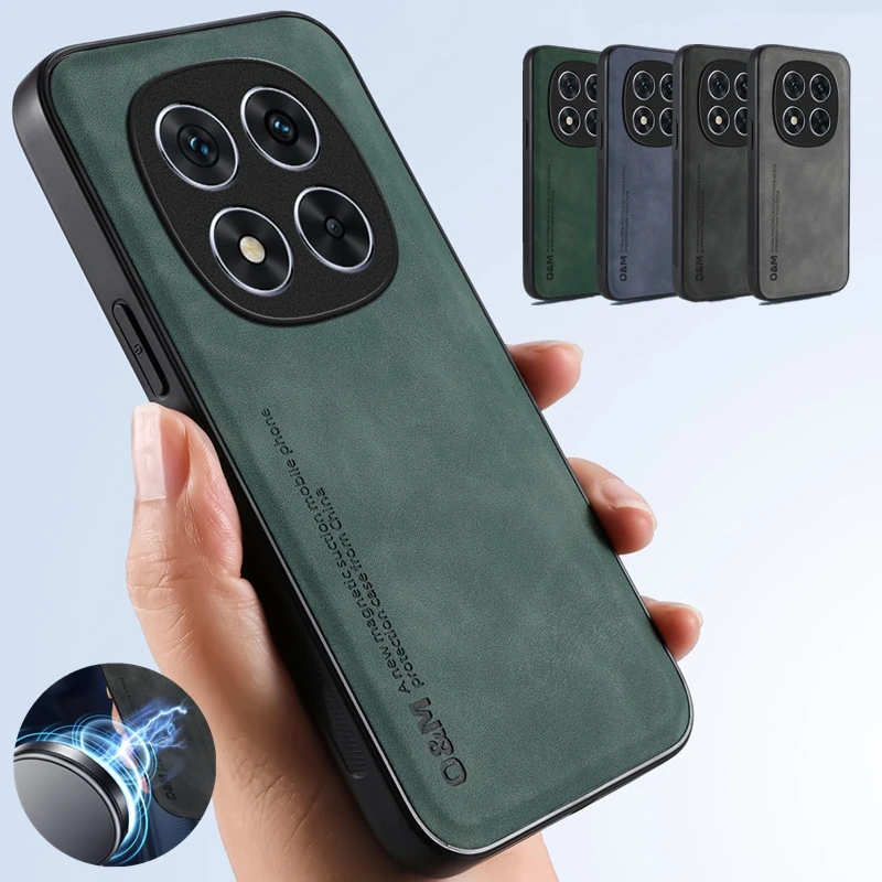 Фото Противоударный магнитный чехол Skin Feeling для Xiaomi Redmi Note 15 Pro 5G Note15 Pro+ Plus, защитный чехол-накладка, задняя крышка, Coque Funda №1