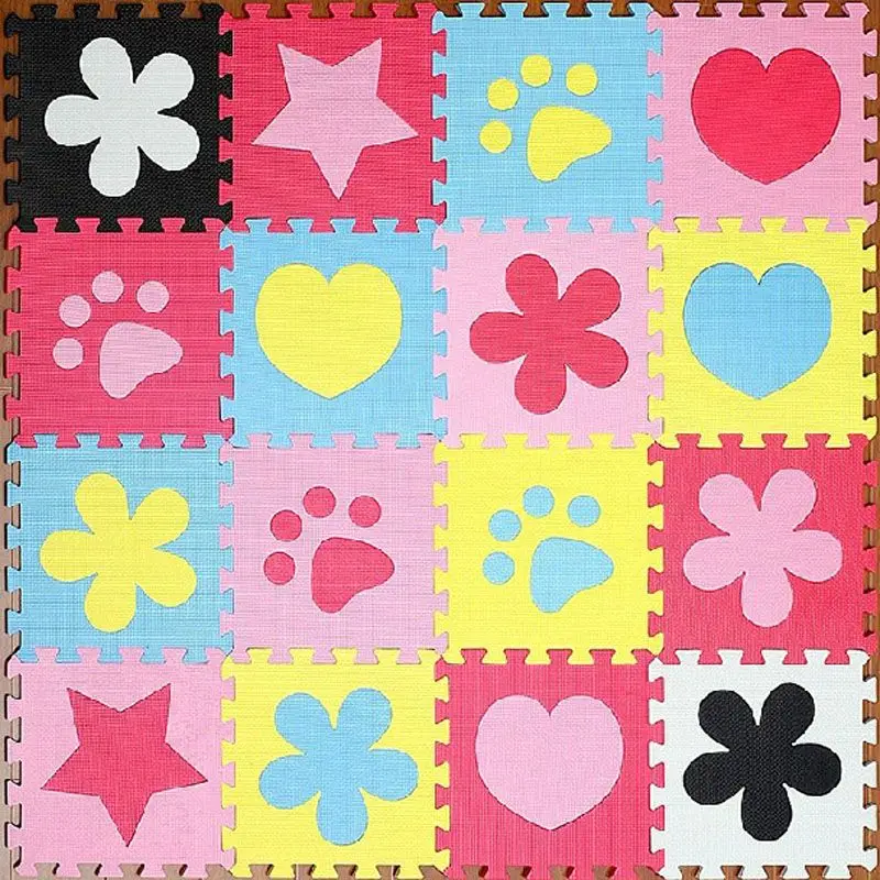 

Комбинированный пенный напольный коврик, пазл, коврик для ползания, напольный коврик для спальни, нескользящий коврик для ползания, татами без привкуса, коврик для ползания, пазл