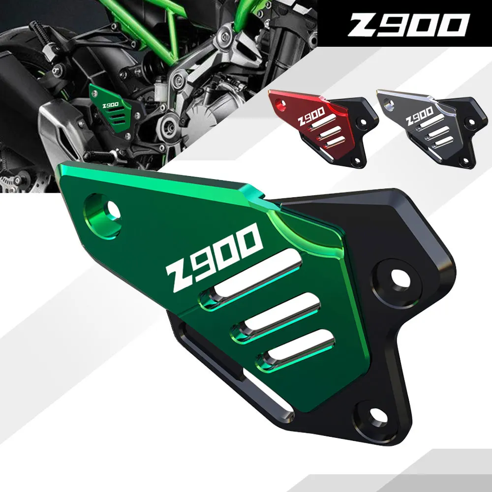 

Motorcycle Z 900 Parts Pedal Guard Rear Pedal Guard Heel Plate Decorative For Kawasaki Z900 2017 2018 2019 2020 2021 2022 2023