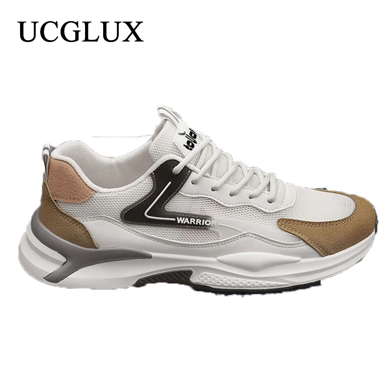 

Новинка 2022, мужские сетчатые легкие кроссовки для бега, модная дышащая мягкая подошва, Мужская модная повседневная обувь