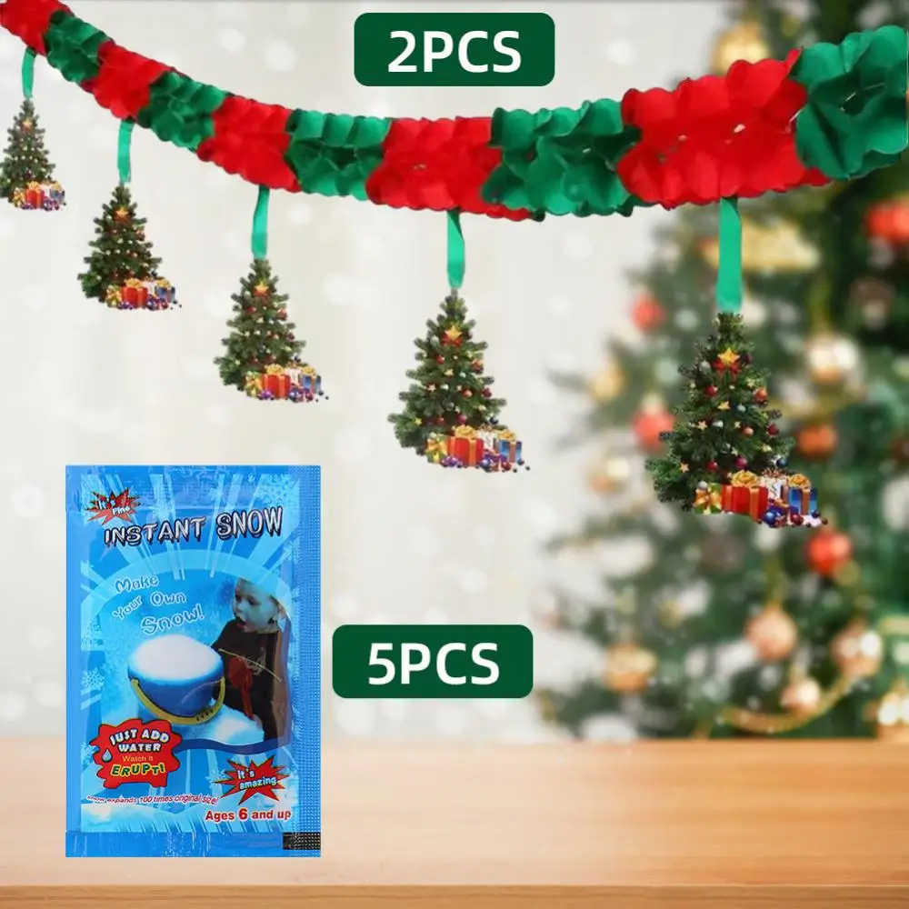 

Environmentally Friendly Fake Snow Charming Create A Magical Atmosphere Festive High-quality Materials Easy To Use And Decorate