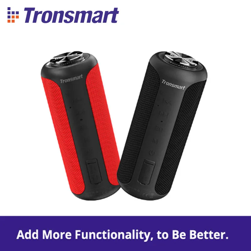 

Портативная колонка Tronsmart T6 Plus, обновленная версия, Bluetooth 5,0, мощность до 40 Вт, IPX6, NFC