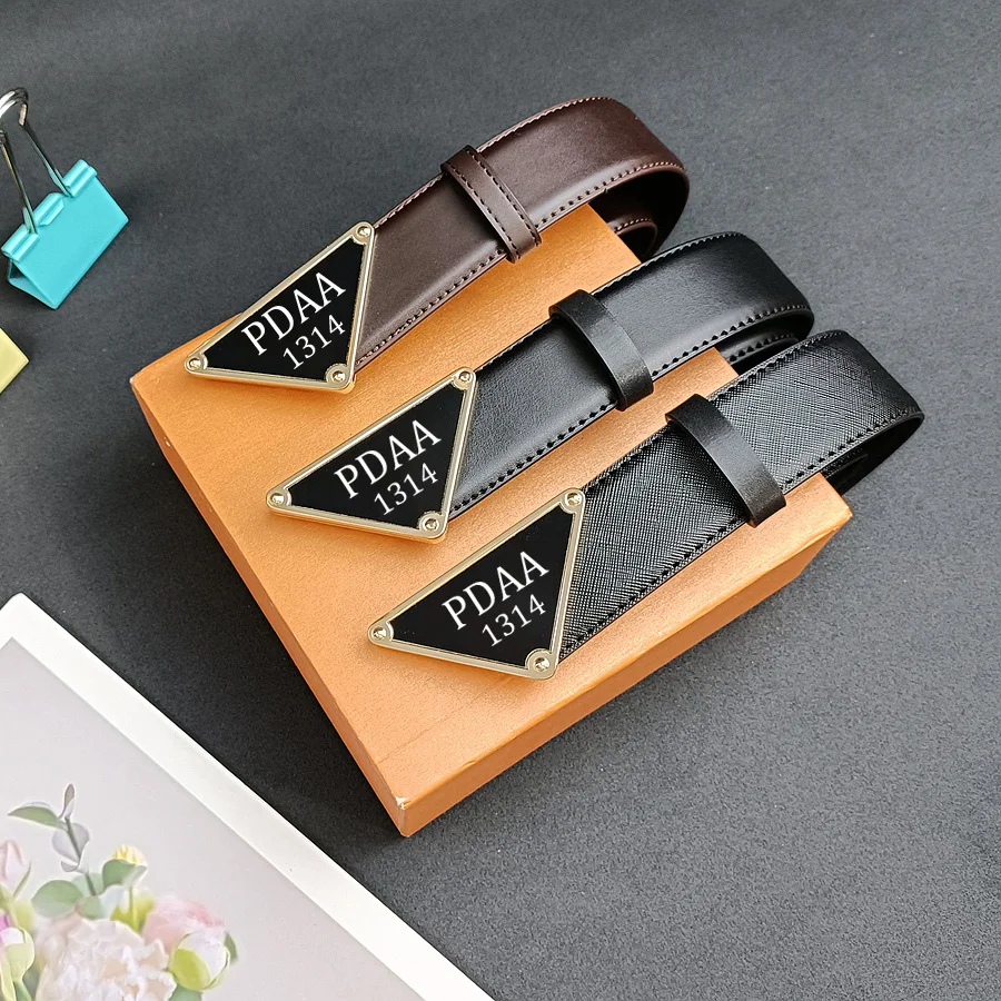 

Business Man belt Casual Fashion Luxury Designer Brand Women belts Jeans Leather Belt for Man Male
