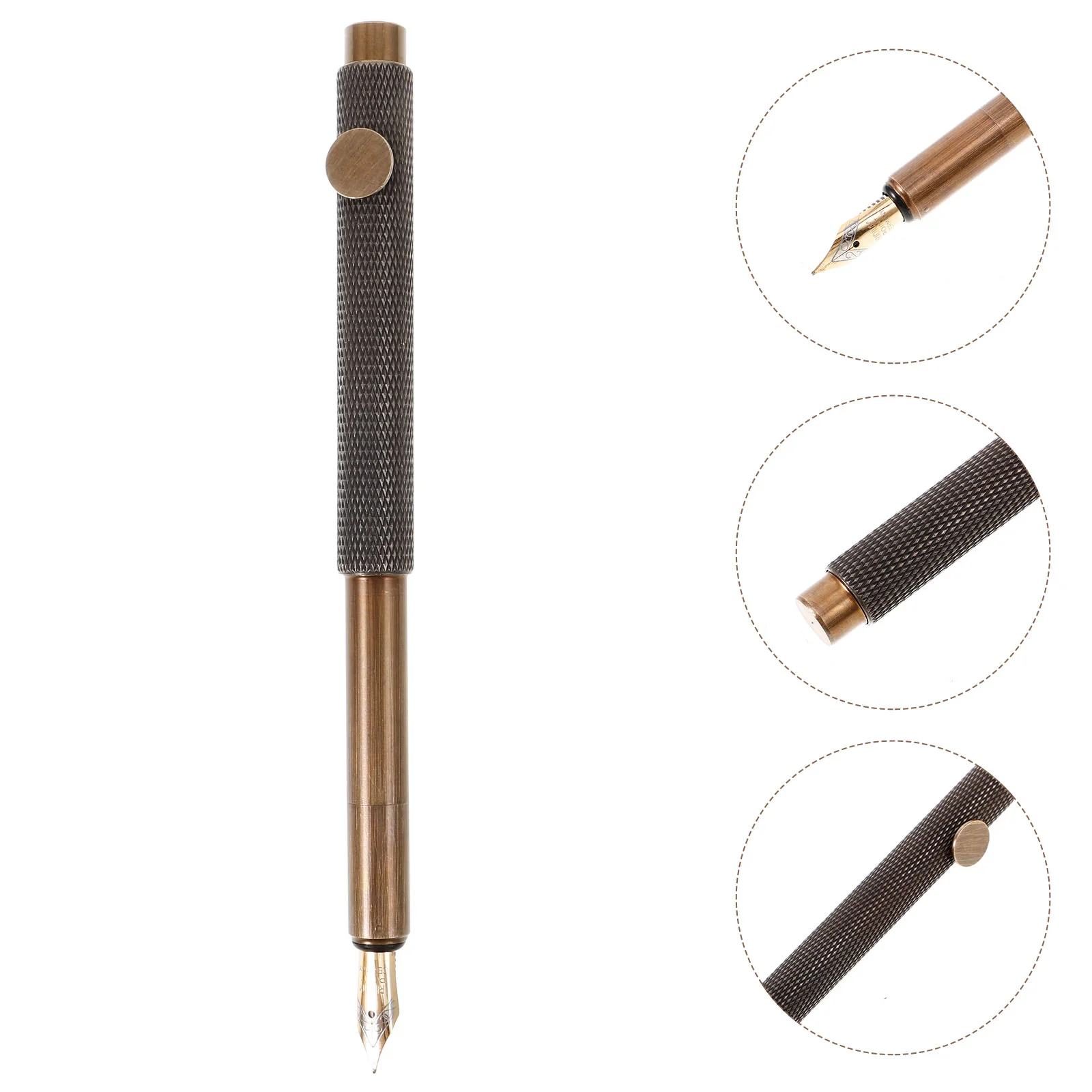 Ретро ручка-роллер ручки для офиса портативный знак тонкая точка фонтан деловых