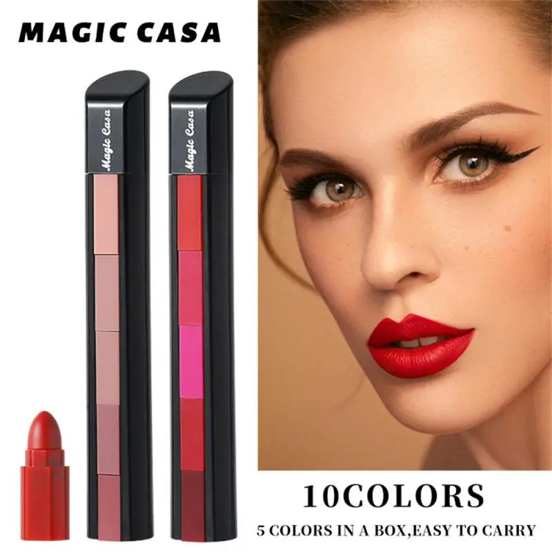 

Creative Stackable Mini Lip Gloss Not Easy To Fade Lip Glaze Nude Sexy Red Lip Tint Moisturizing Lip Cosmetics Female Makeup