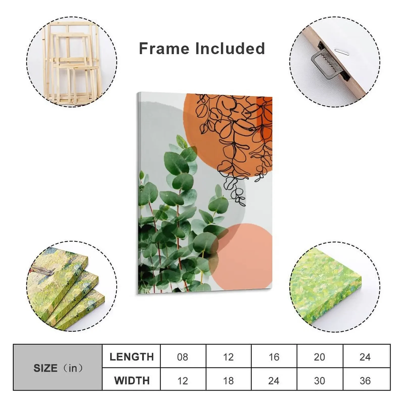 Simpatico V4 Холст Картина украшения для комнаты офисное украшение скандинавский