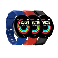 d18s macaron smartwatch 1 44%e2%80%9d round color screen sports pedometer sleep heart rate monitoring waterproof bluetooth call watch