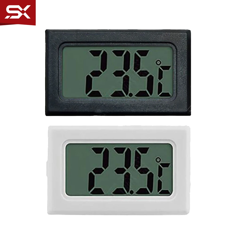 

Mini LCD Digital Thermometer Temperature Sensor Meter Car Home Indoor Outdoor Temperature Detector Monitor