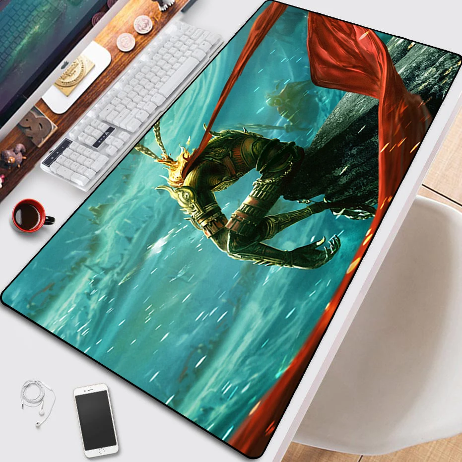 

HD printing The Monkey King mouse pad large mouse pad children's table pad computer desktop keyboard pad mousepad anime