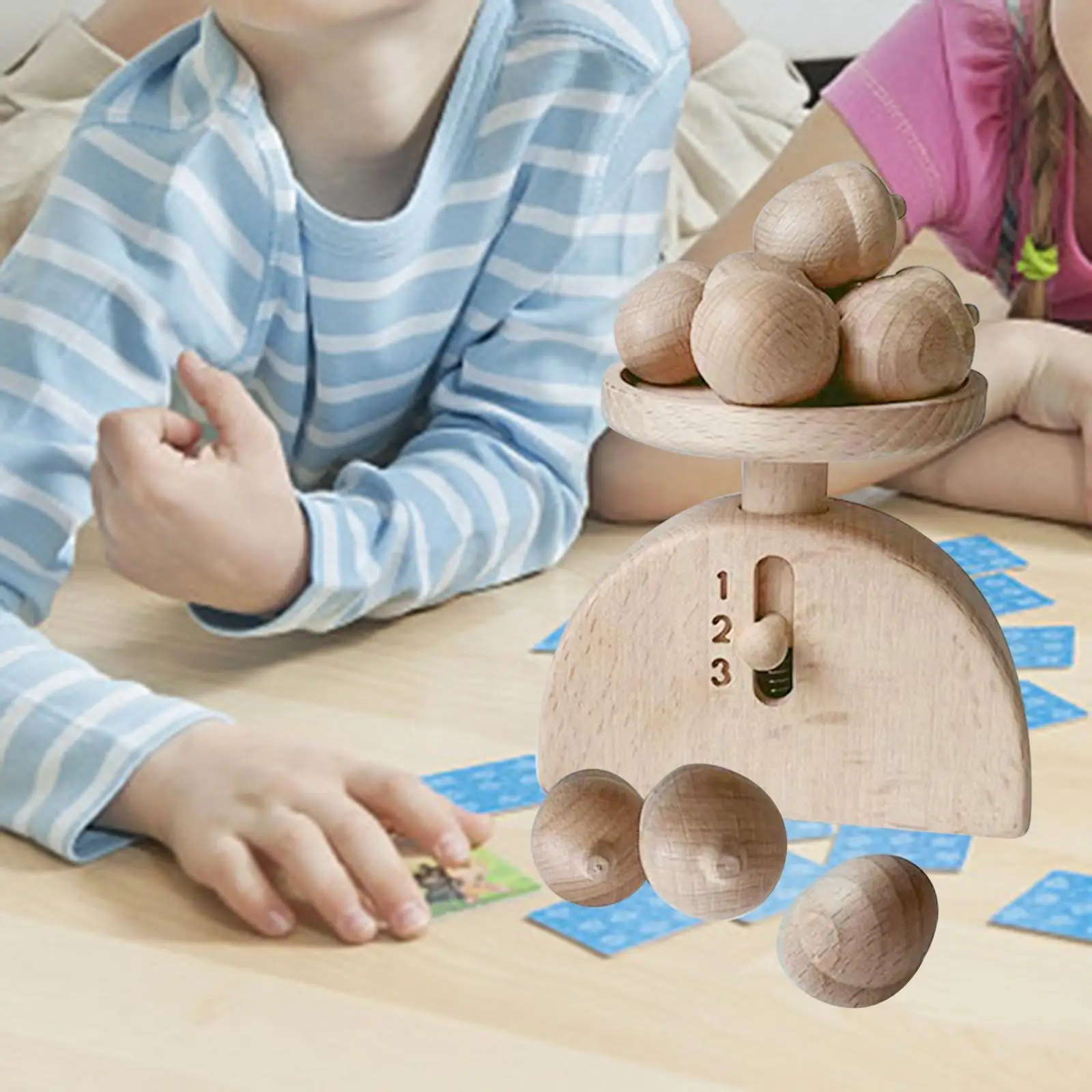 

Weighing Scale Simulation Fruit Scale to Assemble Balance Boys