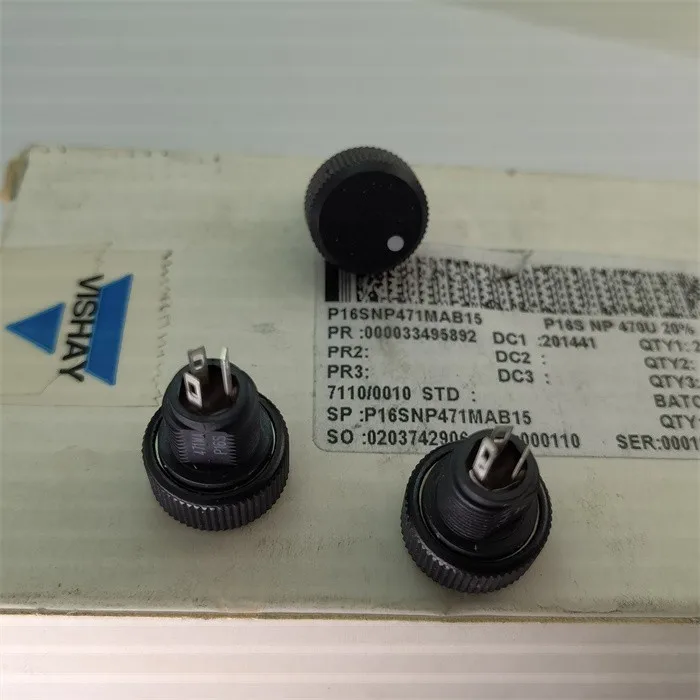 

Vishay Israeli p16snp471mab15470 euro potentiometer 20% black