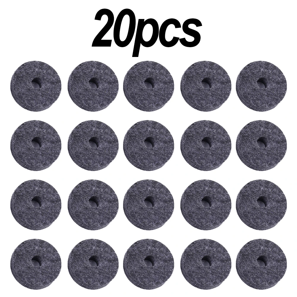 20 шт. фетровые шайбы для тарелок фетровая шайба сцепления сменные аксессуары