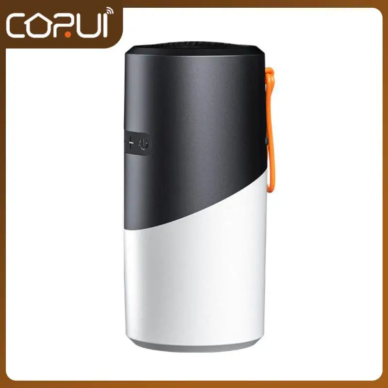 

Plastic Surround Sound Subwoofer Shockproof Waterproof Home Camping Party Speaker Portable Atmosphere Light Creative Gift