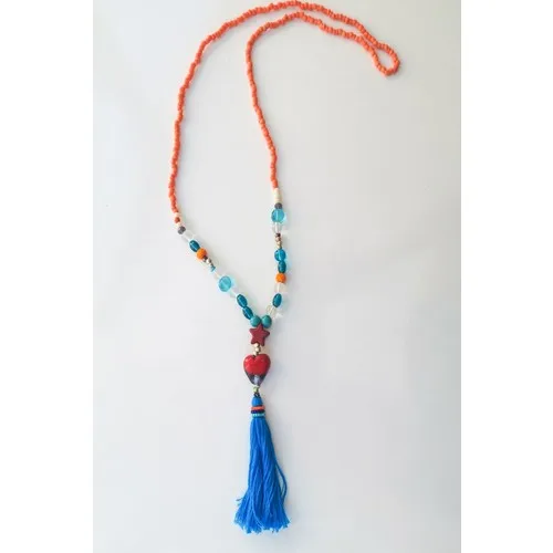 

Camada Psklll Blue Necklace