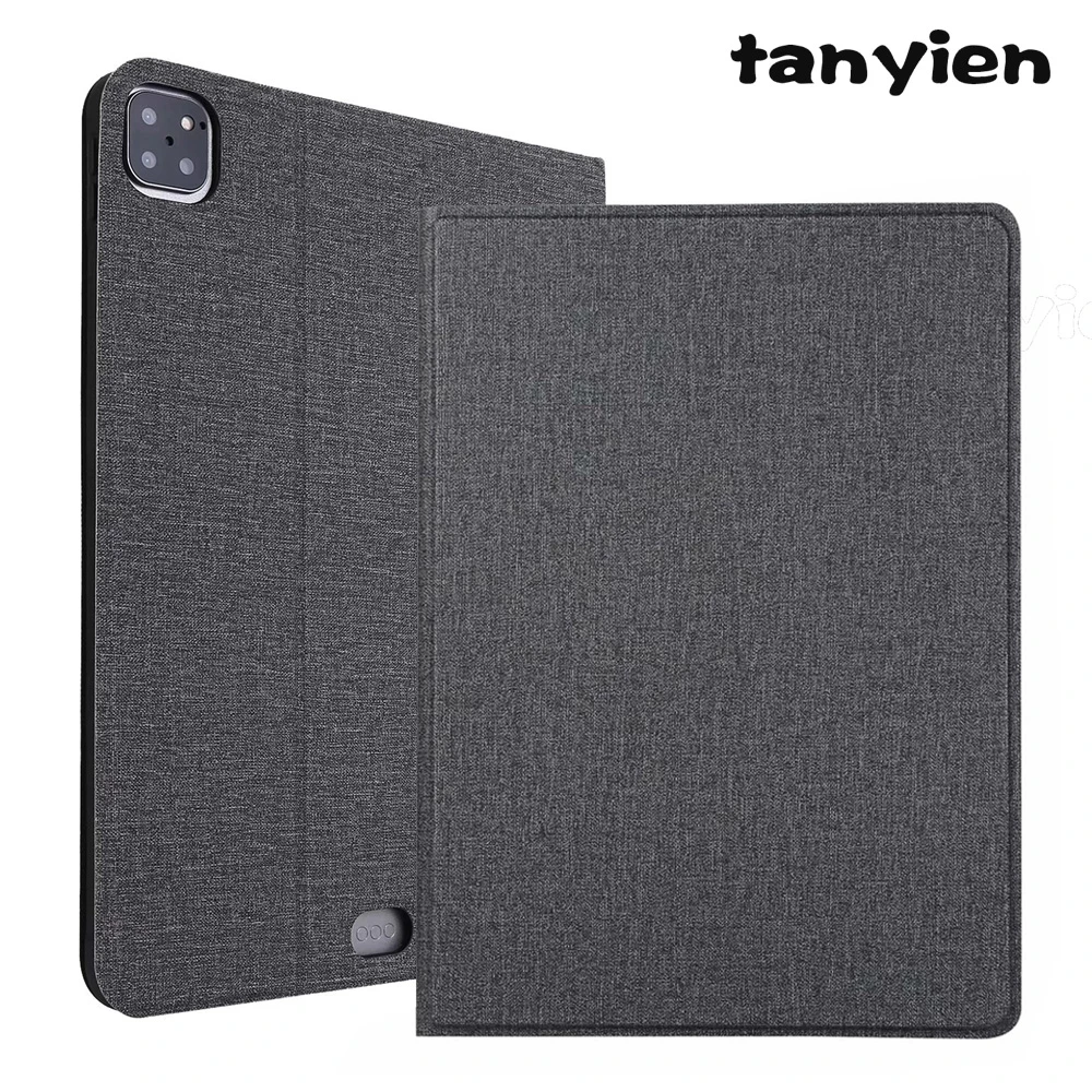 

Чехол для планшета Apple iPad Pro 11 2018 2020 2021 3-го 4-го поколения, противоударный мягкий силиконовый чехол-подставка, флип-чехол + закаленное стекло