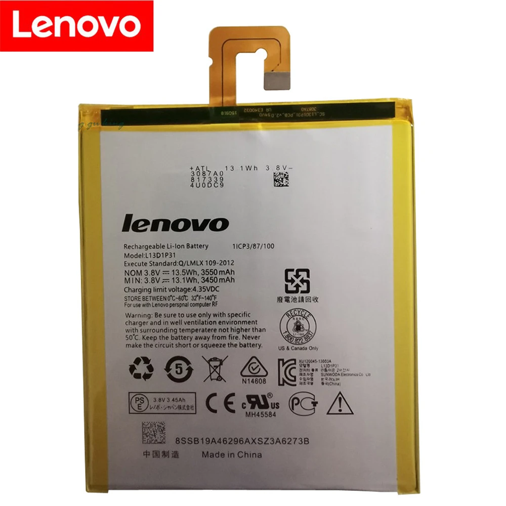 100% original For Lenovo Pad A3500 S5000 A3500-FL Option Card 2 A7 A7-30 A7-10F A7-20F tab3 7 TB3 710i 710F 7-40 L13D1P31