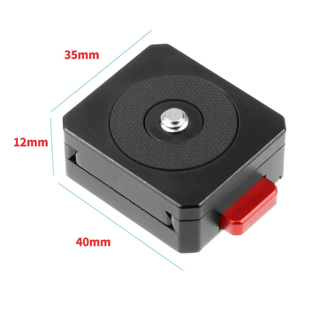 Фото Система быстросъемного крепления B29C-Camera Quick Release V Mount Lock QR 1/4 для штативов, моноподов, слайдеров, DSLR-камер, видеокамер, гимбалов Ronin S, SC, Zhiyun Crane №3