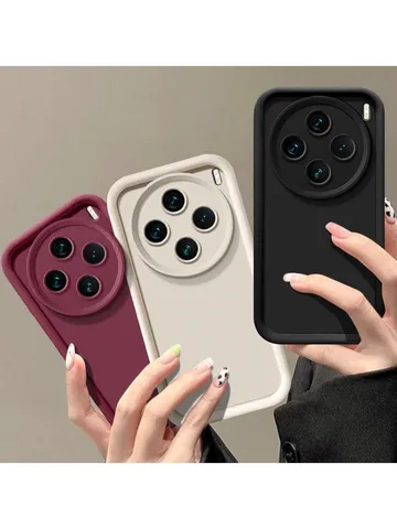 ДЛЯ Vivo X100 чехол Vivo X100 Pro чехол для телефона Full чехол Matte Anti Drop Soft Protective Cover