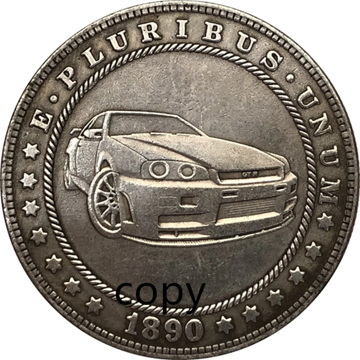 

Punk car HOBO COIN Rangers COIN US Coin Gift Challenge REPLICA Commemorative Coin - REPLICA Coin Medal Coins Collection