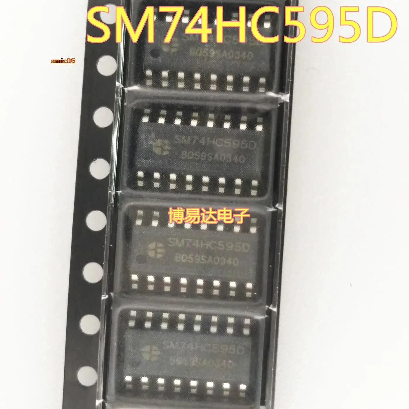 Оригинальный корпус 74HC595 74HC595D SN74HC595D 3,9 мм 8 SOP-16, 10 шт.