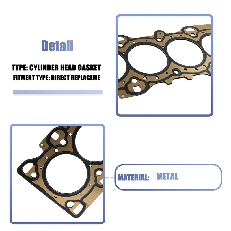 Прокладка головки блока цилиндров для Land Rover Range Evoque Discovery Sport Jaguar XF LR 032319 024975 JDE28264
