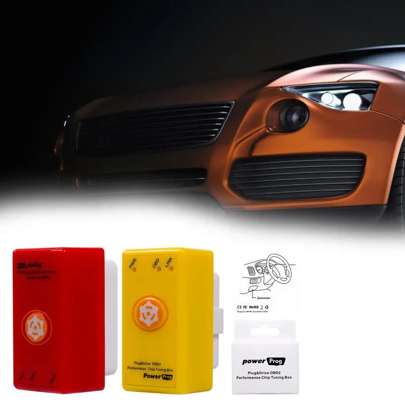 

Car Oil Saver Chip Tuning Box 20 Petrol Economizer Saving For Two Connector Conomical Chip Plug And Play Device