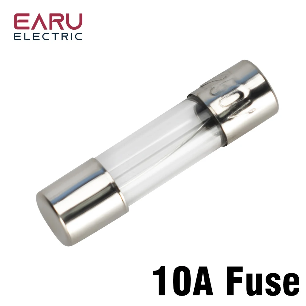 

EARUELECTRIC Кулисный переключатель с предохранителем 10А красный
