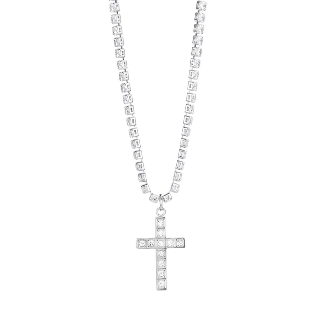 

Цепочка Из Нержавеющей Стали В Стиле Хип-хоп с фианитами