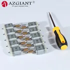 Двигатель замка ESL ELV для Mercedes Benz W204 W207 W212 C series, 1-10 шт., с открытым дюбелем, специальный инструмент, держатель угольной щетки