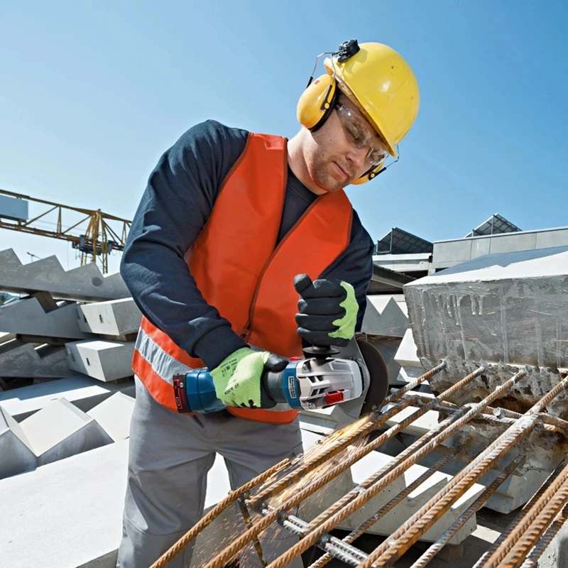 Bosch Беспроводная угловая шлифовальная машина GWS 18V-10 литиевая 18 в бесщеточная для