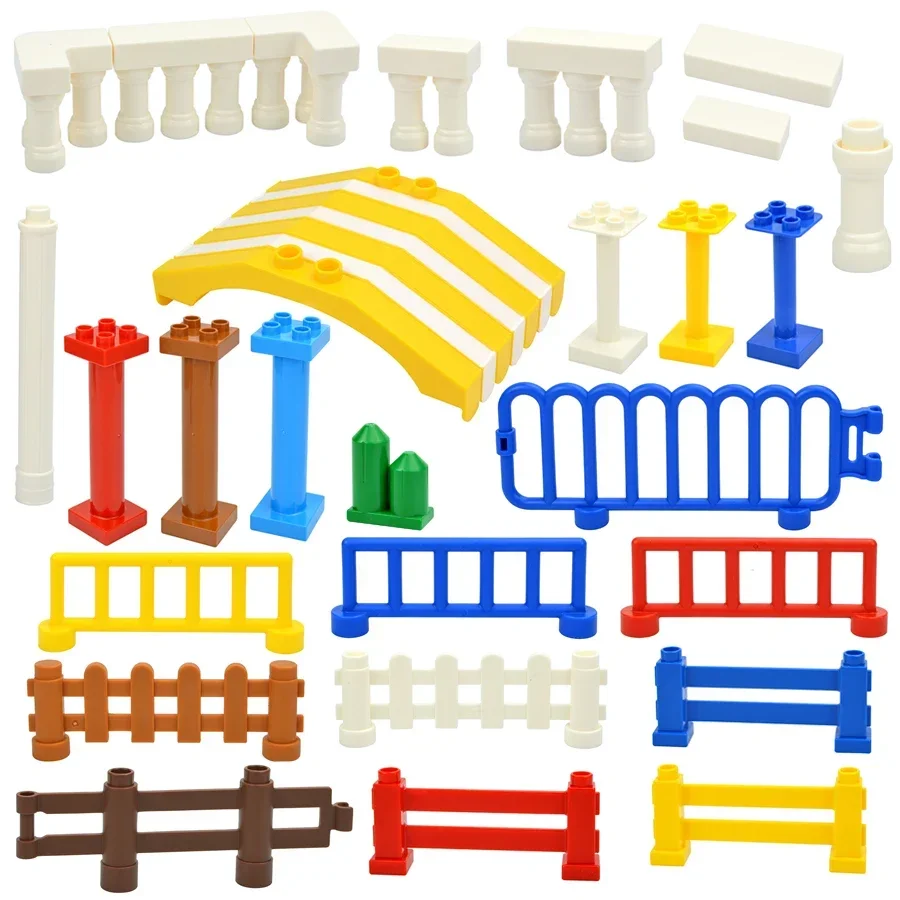 Конструктор большого размера детали для крыши фермы забора столба керамическая