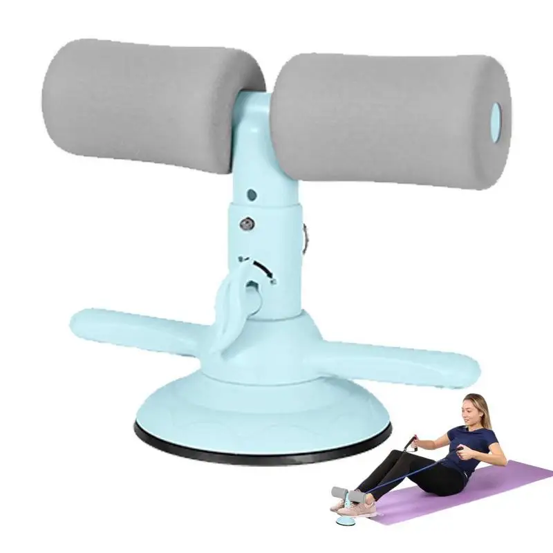 

Sit Up Assistant Multifunctional Sport Sit-Up Bar Adjustable Abdominal Trainer Foam Handle For Home Suction Cup Builder Home