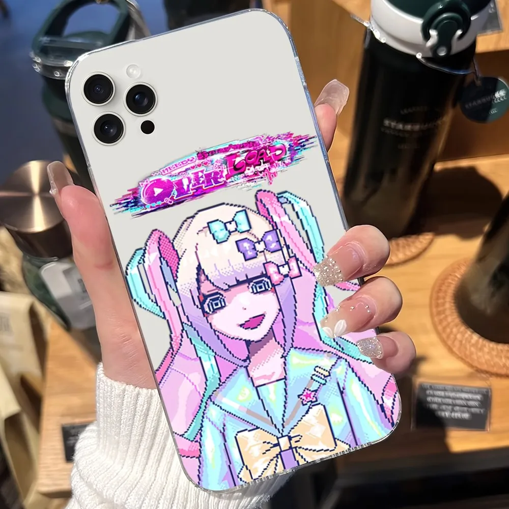 Прозрачный чехол для телефона Game N-Needy Girl iPhone Mini Plus 11 13 12 14 15 16 Pro XS Max