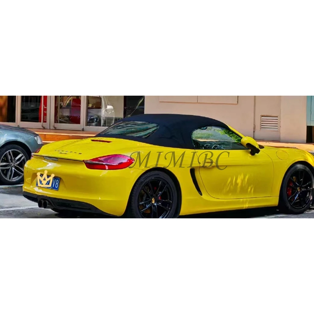 Для Porsche 718 981 Boxster Cayman GT4 стильный комплект из углеродного волокна для кузова