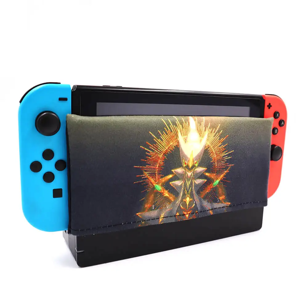 

Dock Cover for Nintendo Switch, Switch OLED Protective Anti-scratch Case Microfiber Cloth Sleeve Decorative Dock Sock