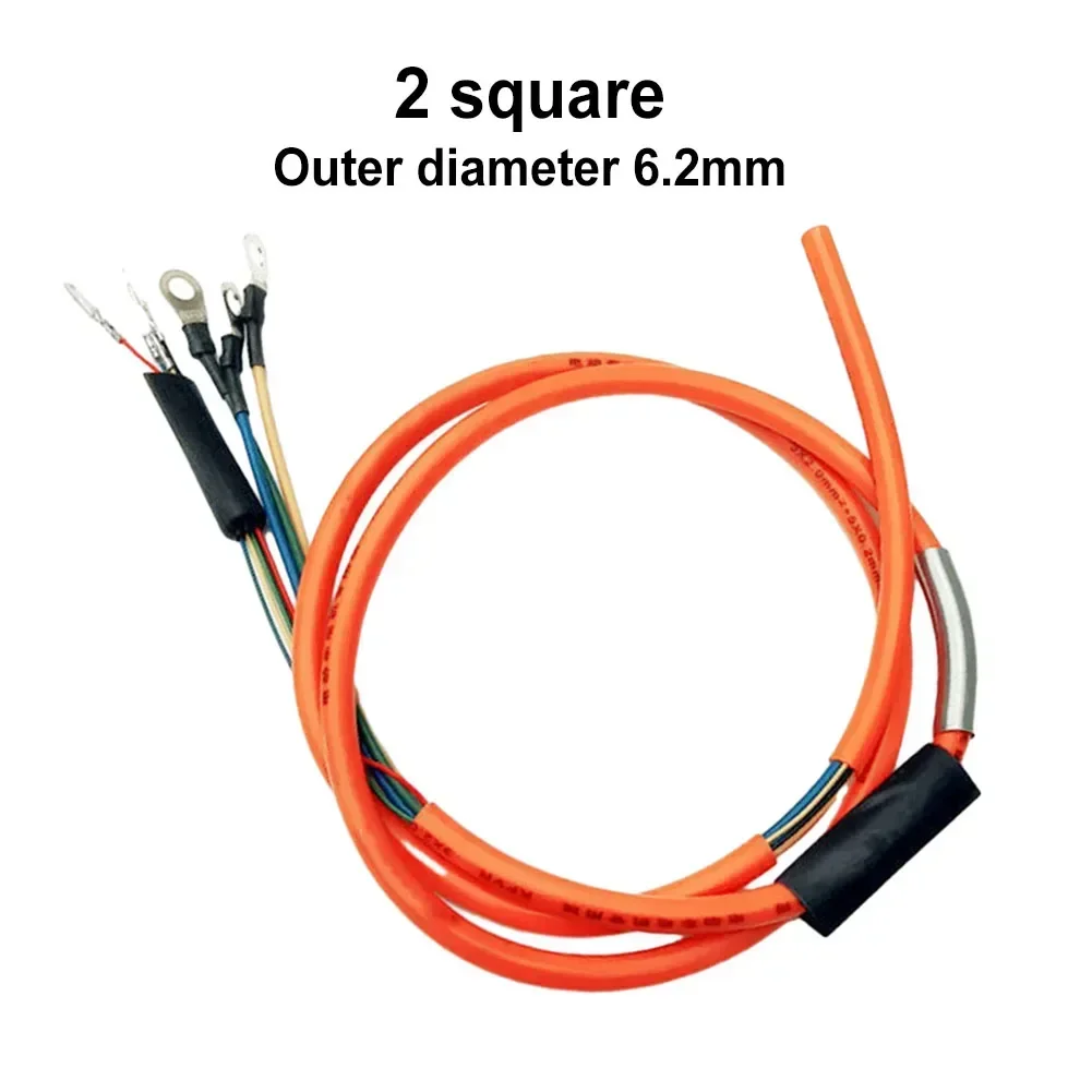 500W100 0 Вт бесщеточный моторный кабель для электромобилей ПВХ материал Луженая