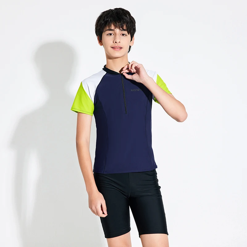 Купальник для мальчиков комплект плавания детские плавки шорты топ гвардия с