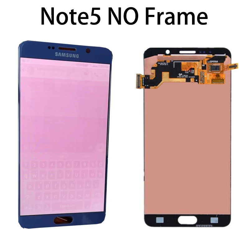 Оригинальный ЖК-дисплей Note5 Amoled 5 7 дюйма для SAMSUNG Galaxy Note N920 N920F N920A N920C дисплей с