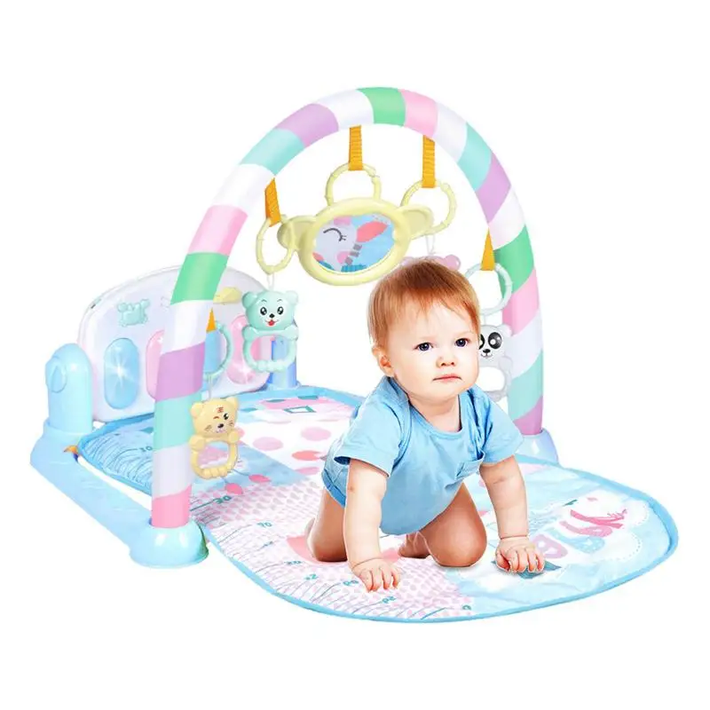 

Baby Fitness Frame Crawling Game Blanket Multifunctional Mat Crawling Mat Infant Rug Kids Activity Mat Gym Educational Toy