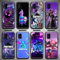 game fortnite phone case for samsung galaxy a52 a21s a02s a12 a31 a81 a10 a30 a32 a50 a80 a71 a51 5g