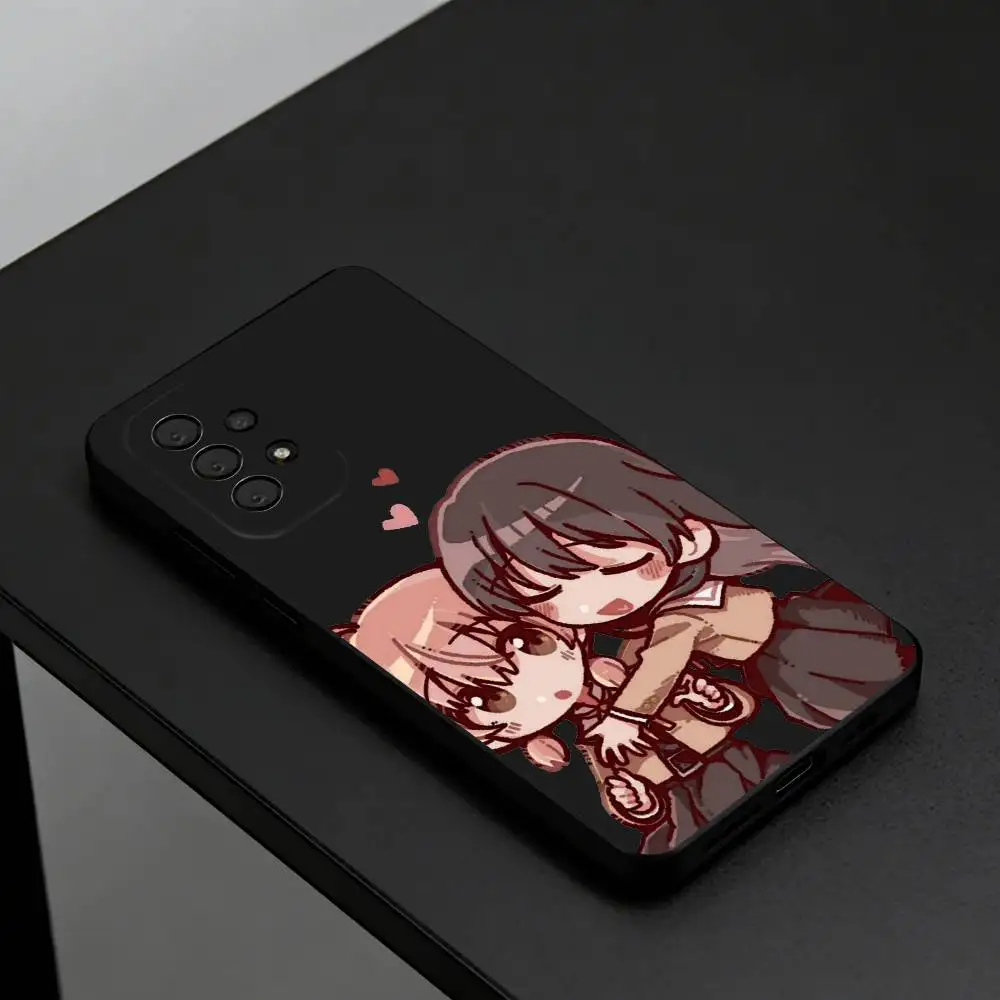 Фото Чехол для телефона Bloom Into You Юу Който и Токо Нанами для Samsung S26, S25, S24, S23, S22, Plus, черный корпус №1