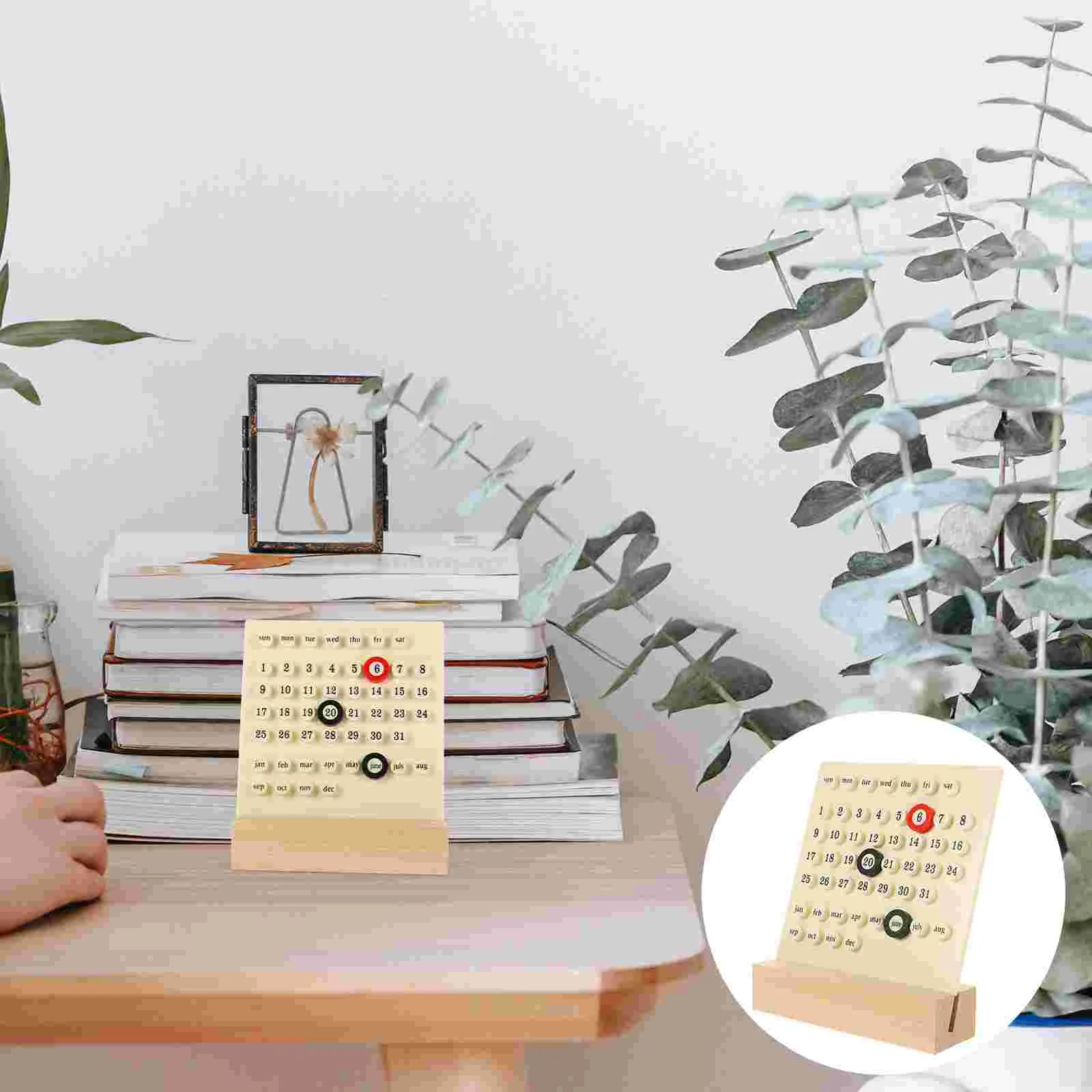 

Декор вечный календарь подставка украшение для стола Пластиковые Кухня Abs офис