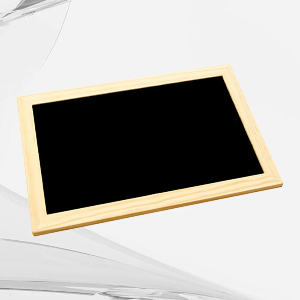 

30 X20cm Display Board Decorate Chalkboard Sign Hanging Blackboard Bamboo Message Board